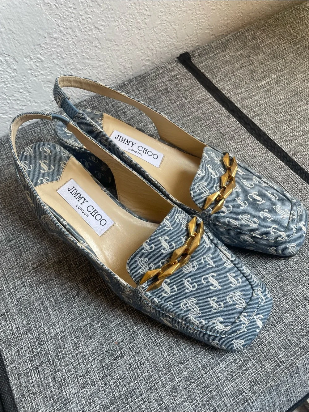 Jimmy Choo Diamond Tilda 45 Slingback Pump - Picture 2 of 7